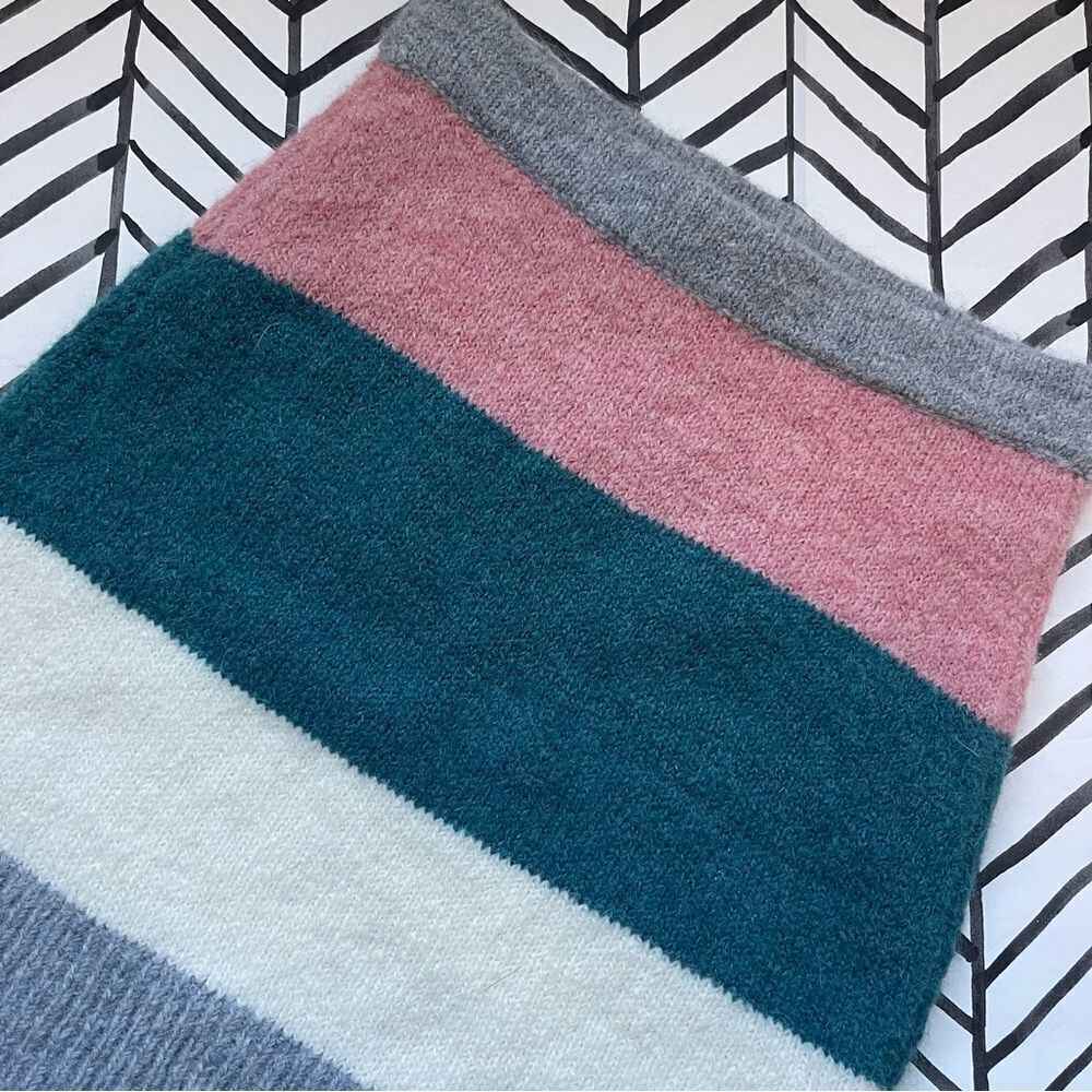 Lou & Grey x LOFT Striped Bodycon Sweater Skirt